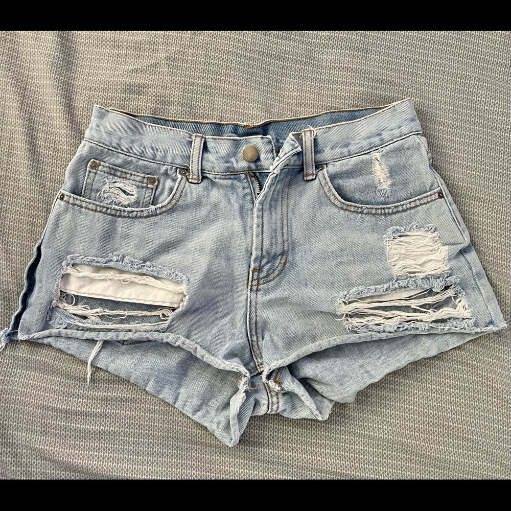 High-waisted Billabong Denim Shorts